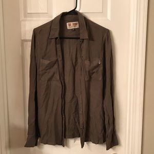 Volcom long sleeve button up